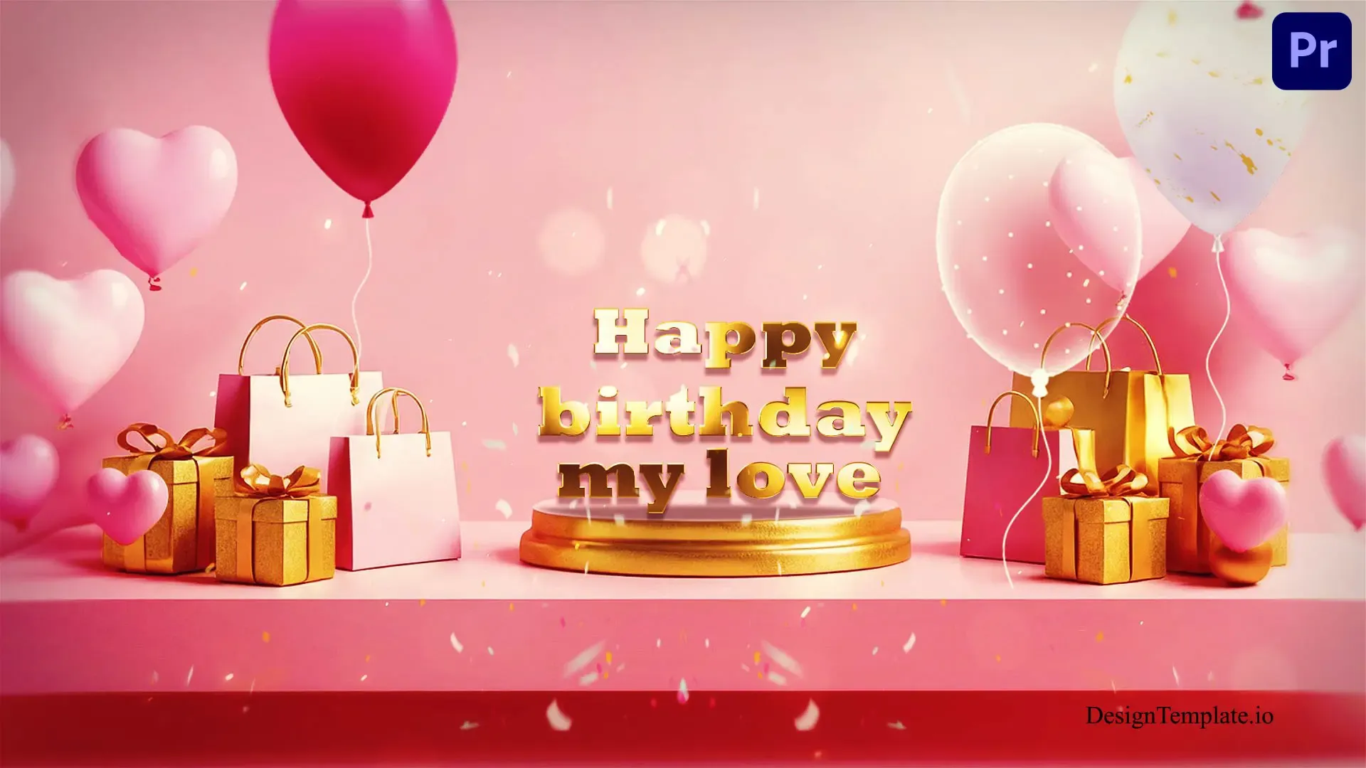 Birthday Wishes Romantic Video Slideshow